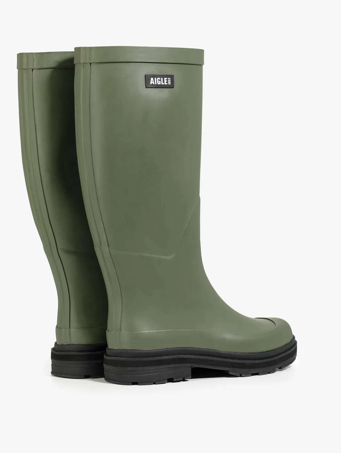 Shop Aigle Botte De Pluie Hybride Pour Homme , Pour Un Style A Toute Epreuve. Olivine