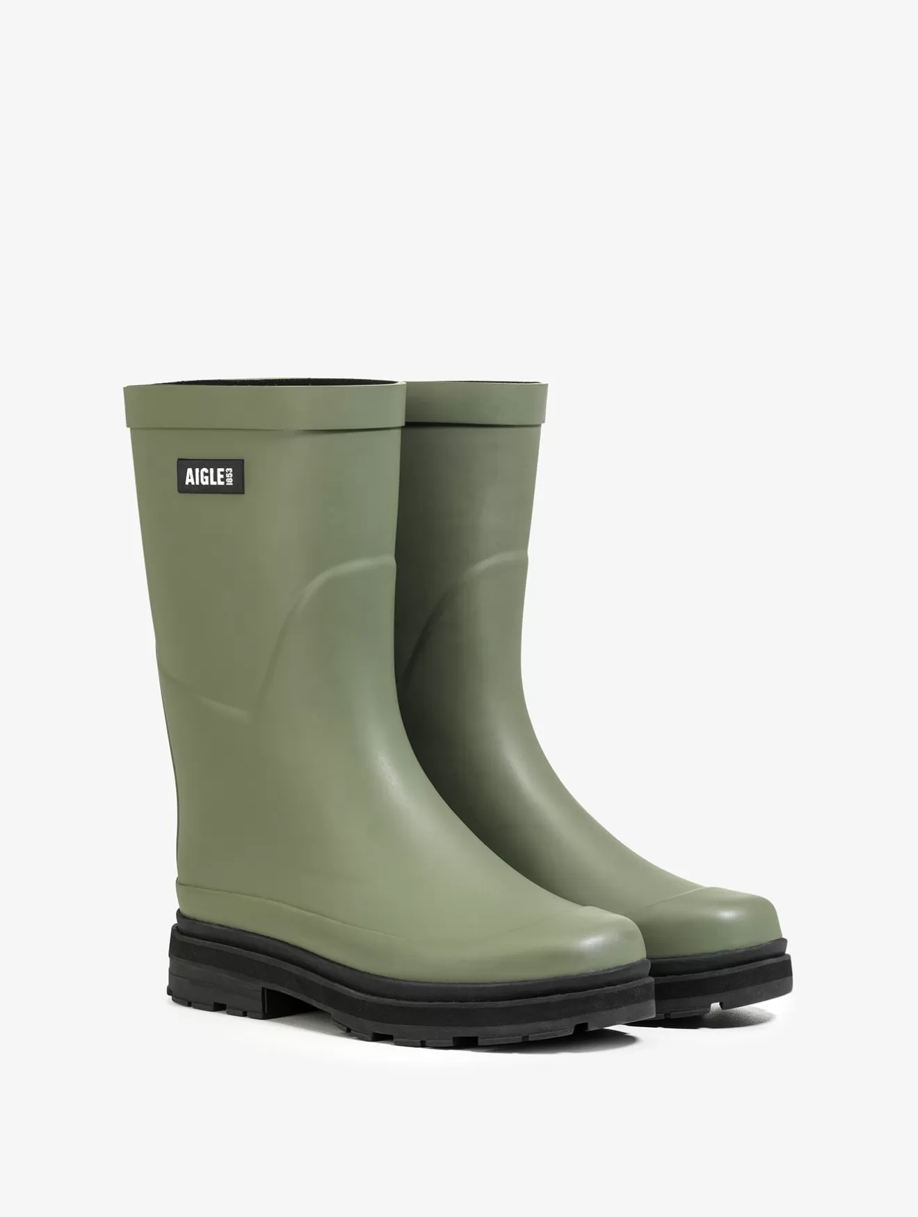 Flash Sale Aigle Bottillon De Pluie Hybride Pour Homme, Pour Un Style A Toute Epreuve. Olivine