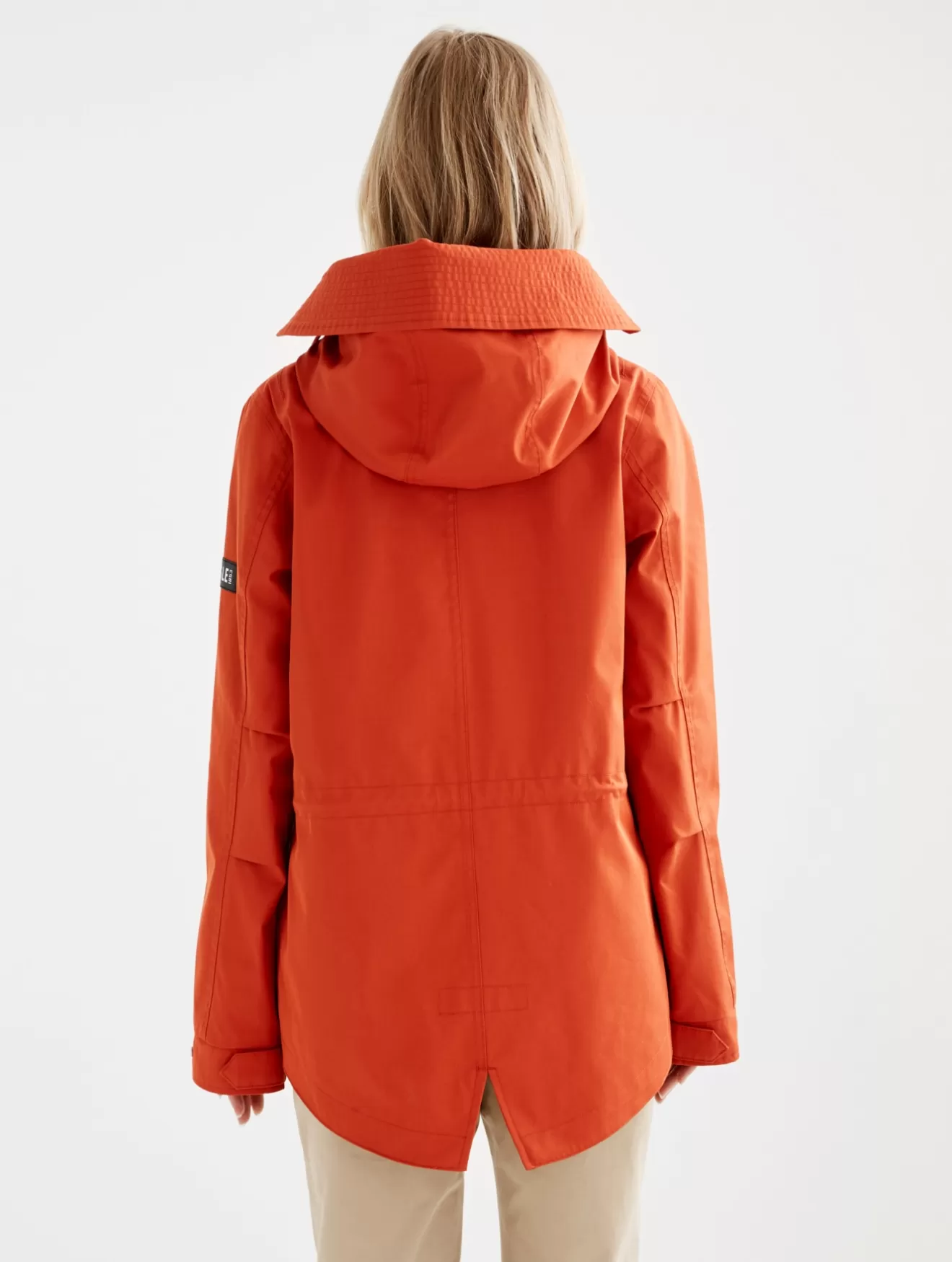parka_fishtail_courte_mtd_a_capuche_3-3.webp Online Aigle Parka Fishtail Courte Mtd® A Capuche Goji
